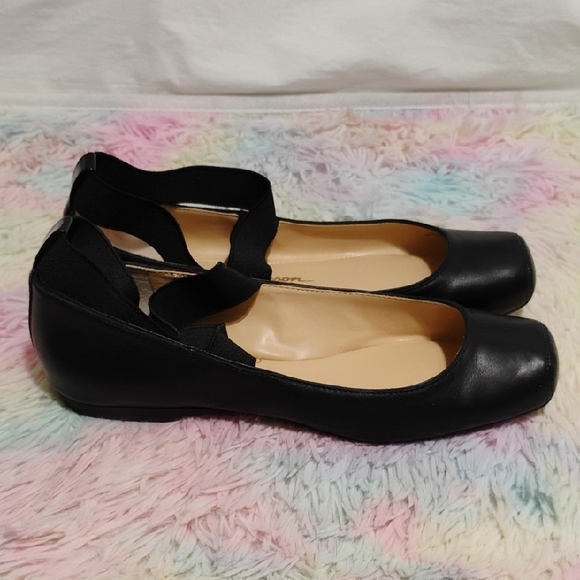 NWOT Jessica Simpson Madeleigh Ballet Black Flats W Classic Design #46 CRATE - Picture 4 of 10